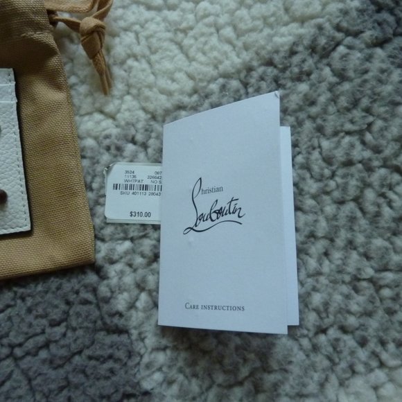 CHRISTIAN LOUBOUTIN Kios Studded Leather Card Case - Picture 5 of 9
